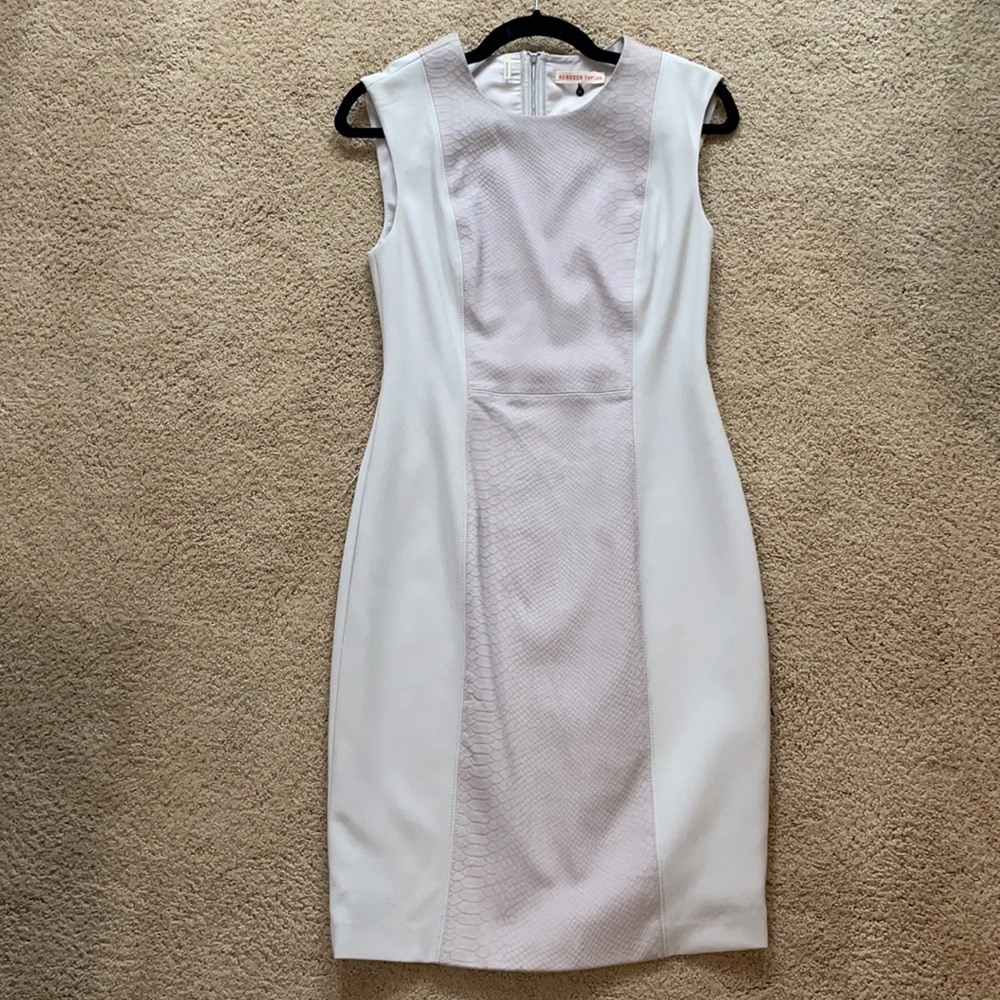 Rebecca Taylor Snakeskin Dress